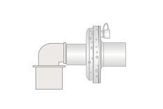 Бактеріально-вірусний фільтр Meditera кутовий